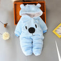 Baby Boy Clothes New Born Baby Footies2023Winter Warm Clothing 0-12Month Baby Kid Boy Girl Cotton Newborn Toddler Infant Footies