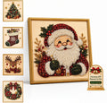 Christmas Diamond Painting Kit, DIY Santa Pearl Art for Adults (Santa)