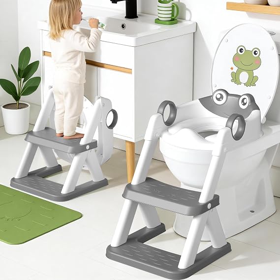 Toddler Potty Training Seat With Step Ladder