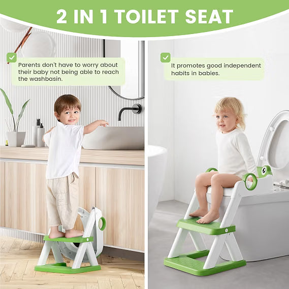 Toddler Potty Training Seat With Step Ladder
