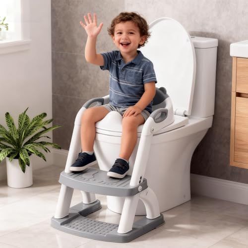 Toddler Potty Training Seat With Step Ladder