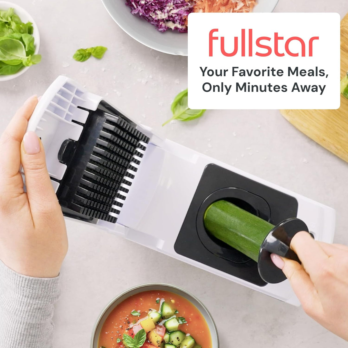 Pro Original Vegetable Chopper & Spiralizer, All-In-1 Kitchen Tool