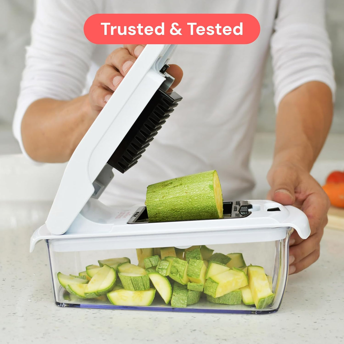 Pro Original Vegetable Chopper & Spiralizer, All-In-1 Kitchen Tool