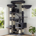 Cat Tree, 71-Inch-Tall Tower for Indoor Cats with 2 Perches HCT034G