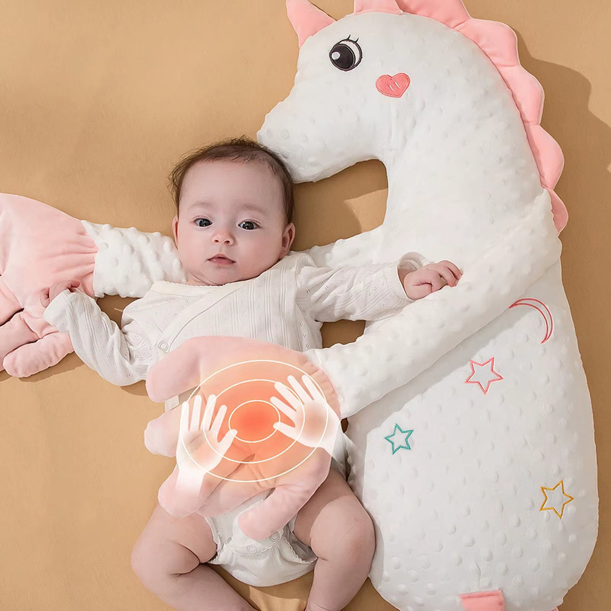 Baby Sleep Soother Baby Soothing Palm Automatic Palm Patting Pillow Baby Sleep Aid Comfort Soother Pillow Baby Hand Pillow